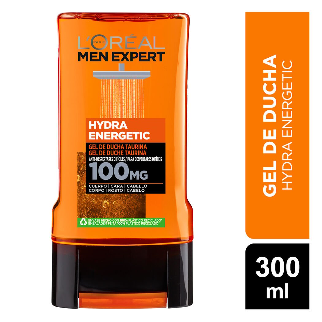 Men Expert Shower Gel Aus Hyd Energetic x 300 ml (Jabon Liquido)