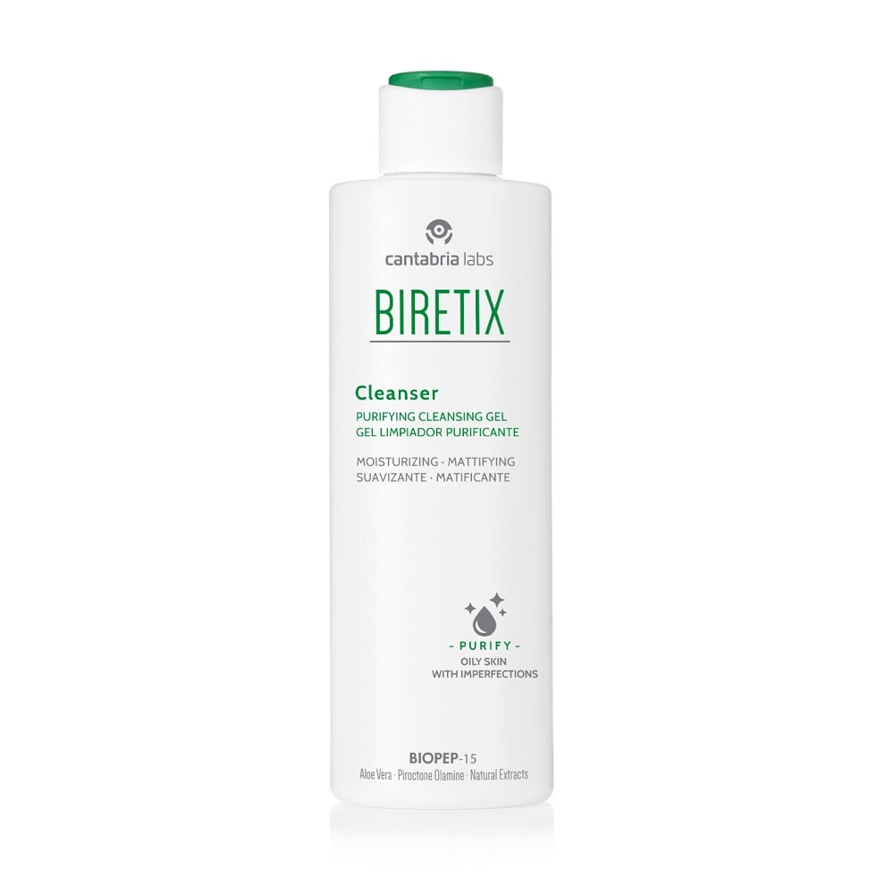 Biretix Cleanser Gel Limpiador x 200 ml (Desmaquillante Y Limpieza)