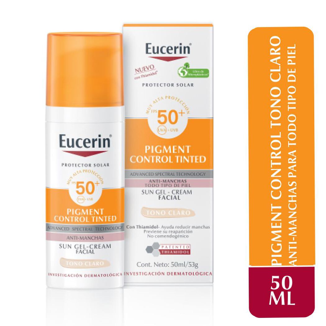 Eucerin Tono Claro Fps50+ Antipigmento Crema Dia x 50 ml (Cuidado Facial)