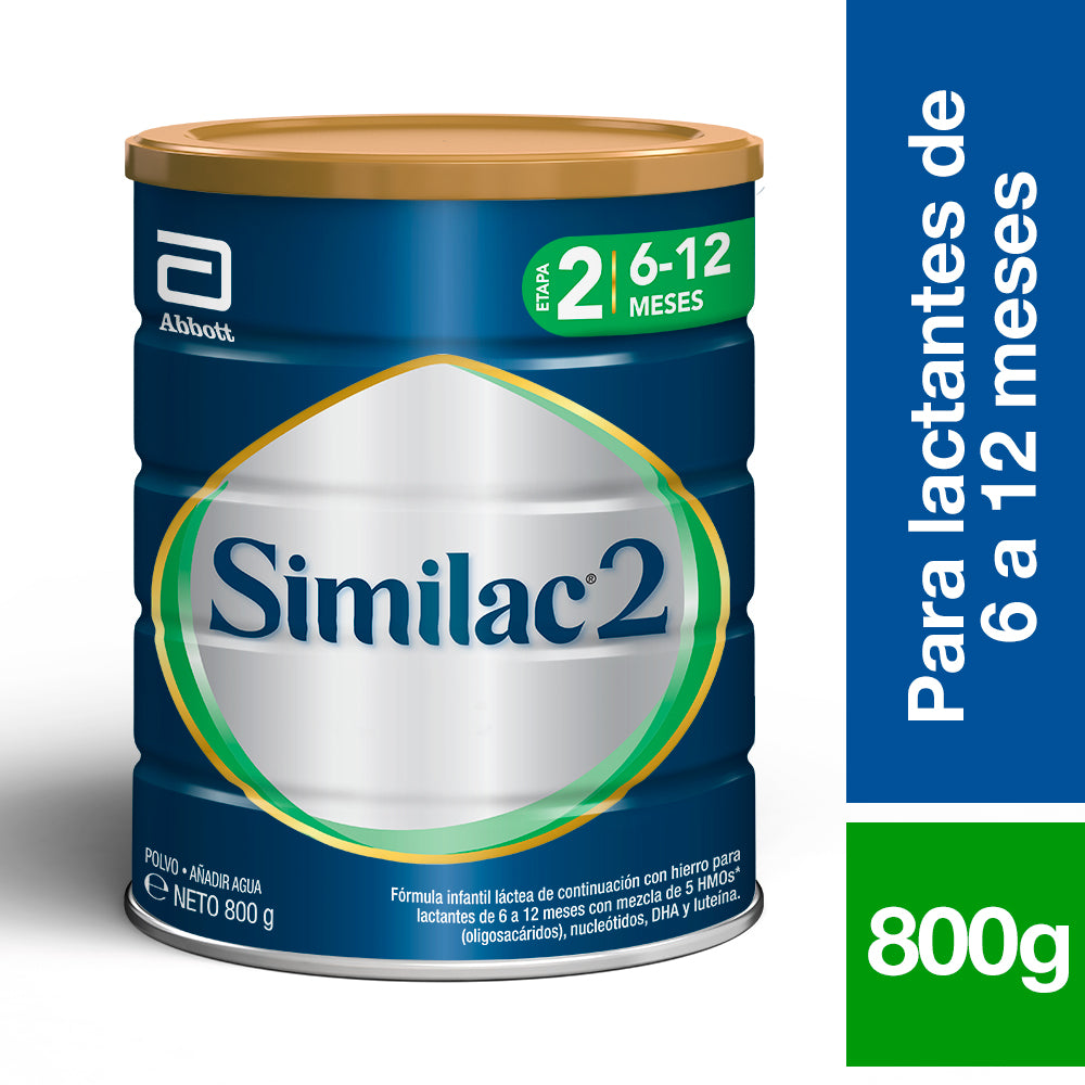 Similac 2 Polvo 5Hmo x 800 Gr