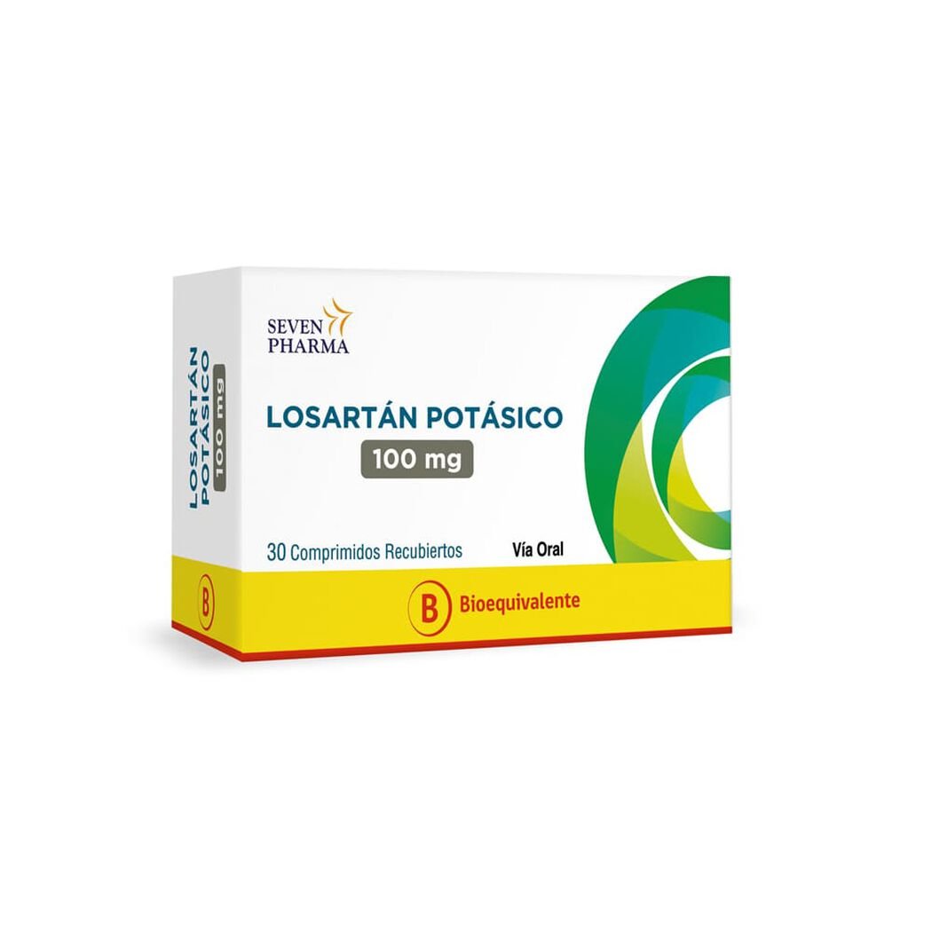 Losartan Comprimidos 100 mg x 30 Chile