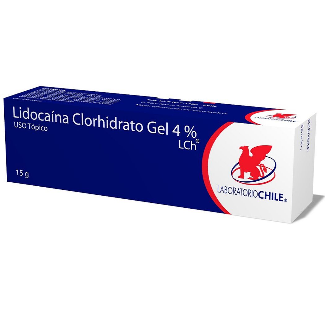 Lidocaina Gel 4% x 15 Gr Chile