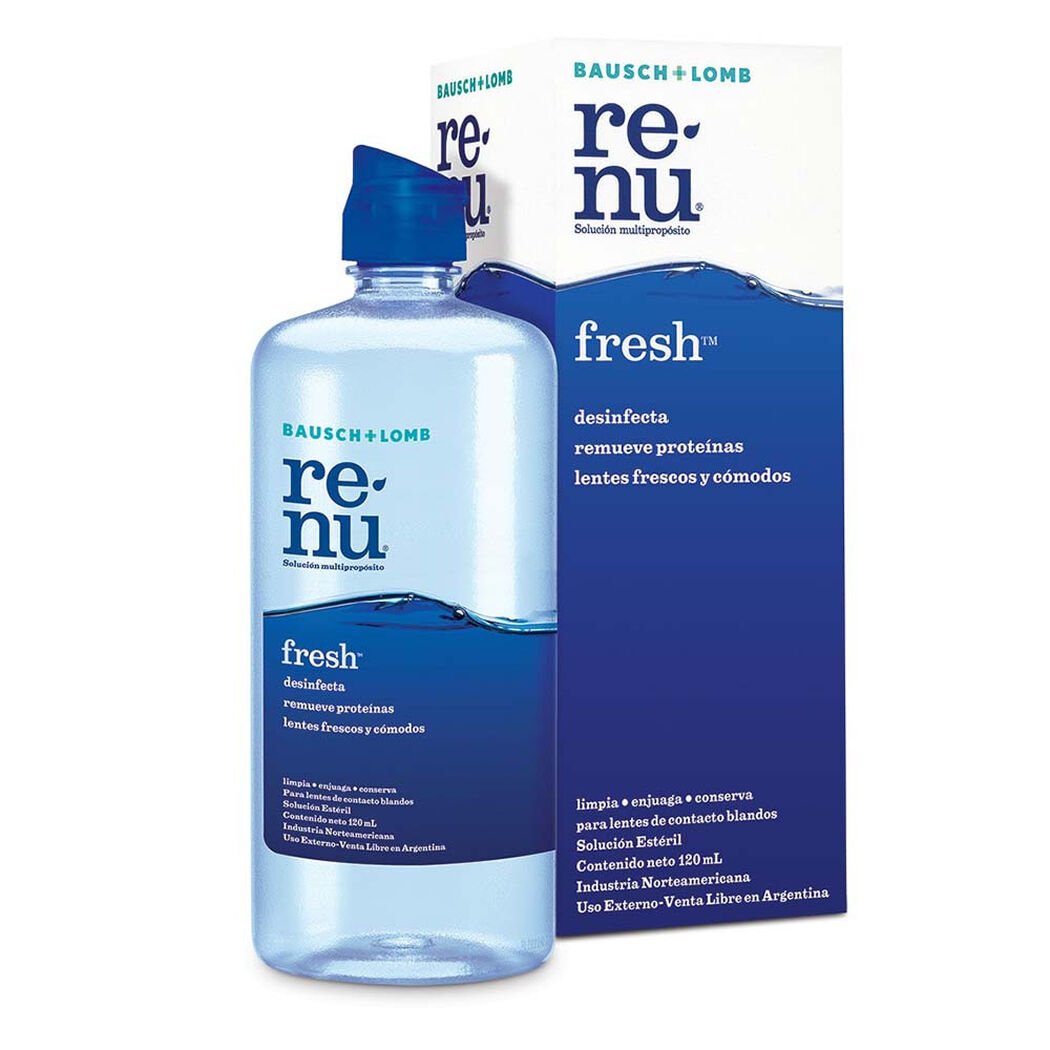 Renu Solución x 120 ml (Solucion Lentes Contacto)