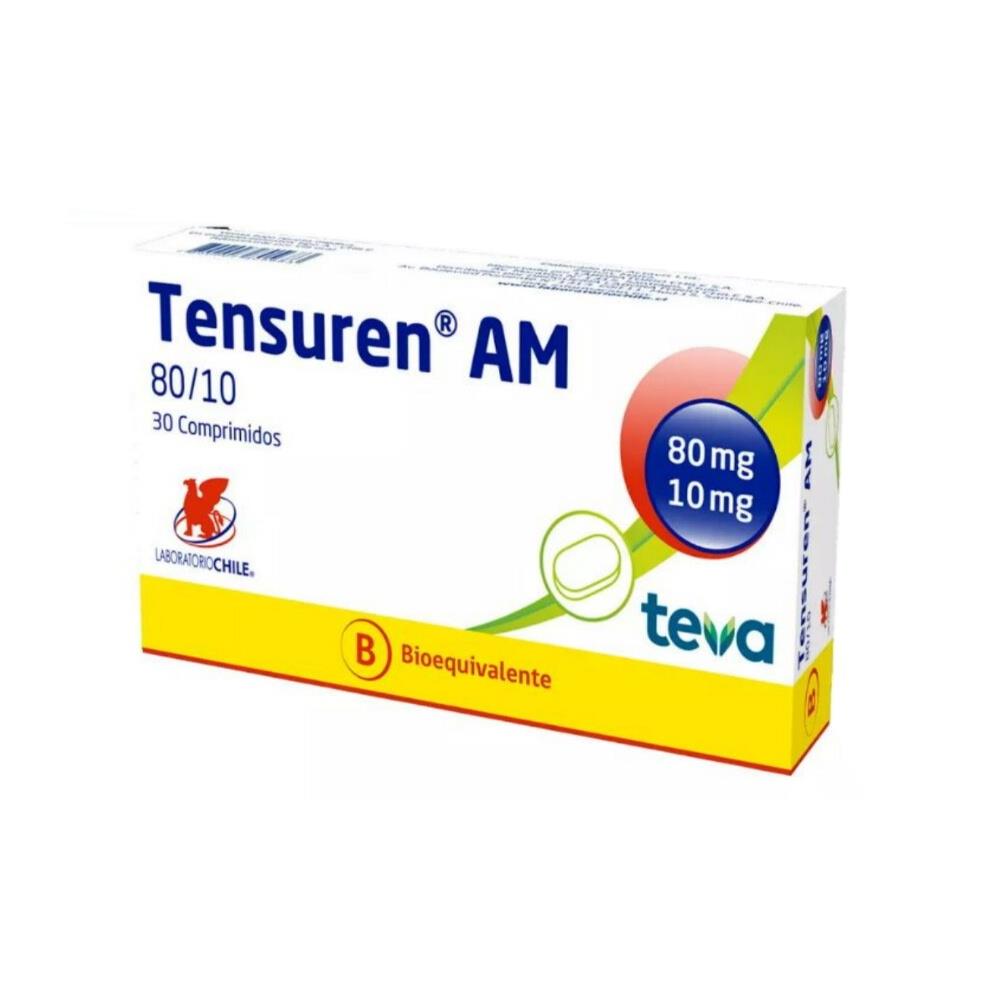 Tensuren Am Comprimidos 80/10 x 30