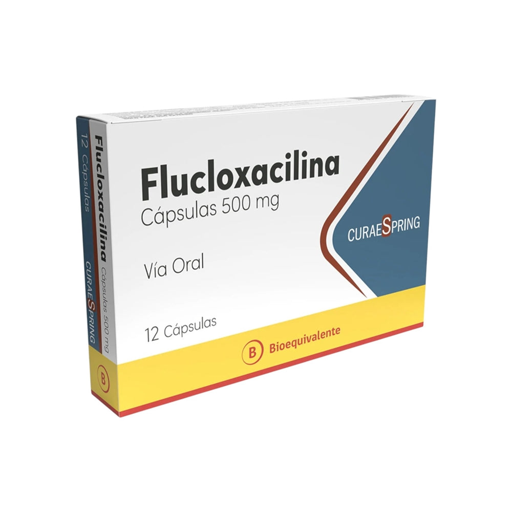 Flucloxacilina Cápsulas 500 mg x 12 Mdc