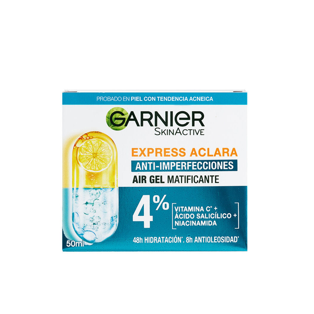 Garnier Gel Hidrante Aclara Matificante x 50 ml