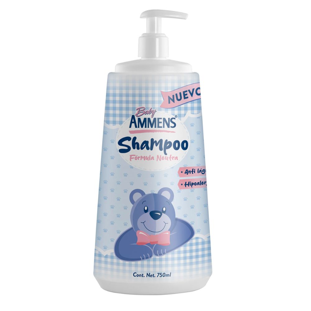 Ammens Sham C/Tapa Dispensadora x 750 ml