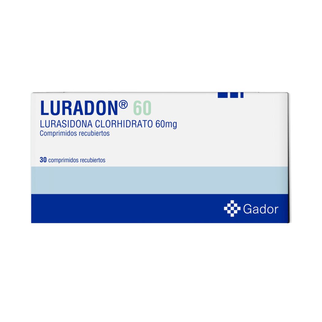 Luradon Comprimidos 60 mg x 30 (Lurasidona)