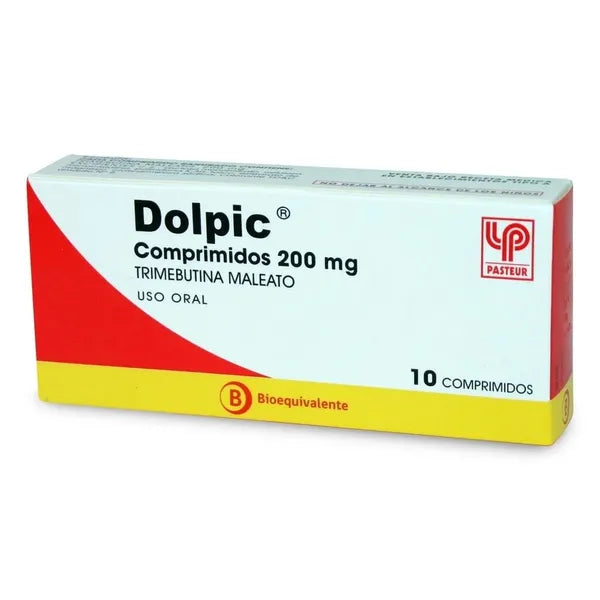Dolpic Comprimidos 200 mg x 10 (Trimebutina)