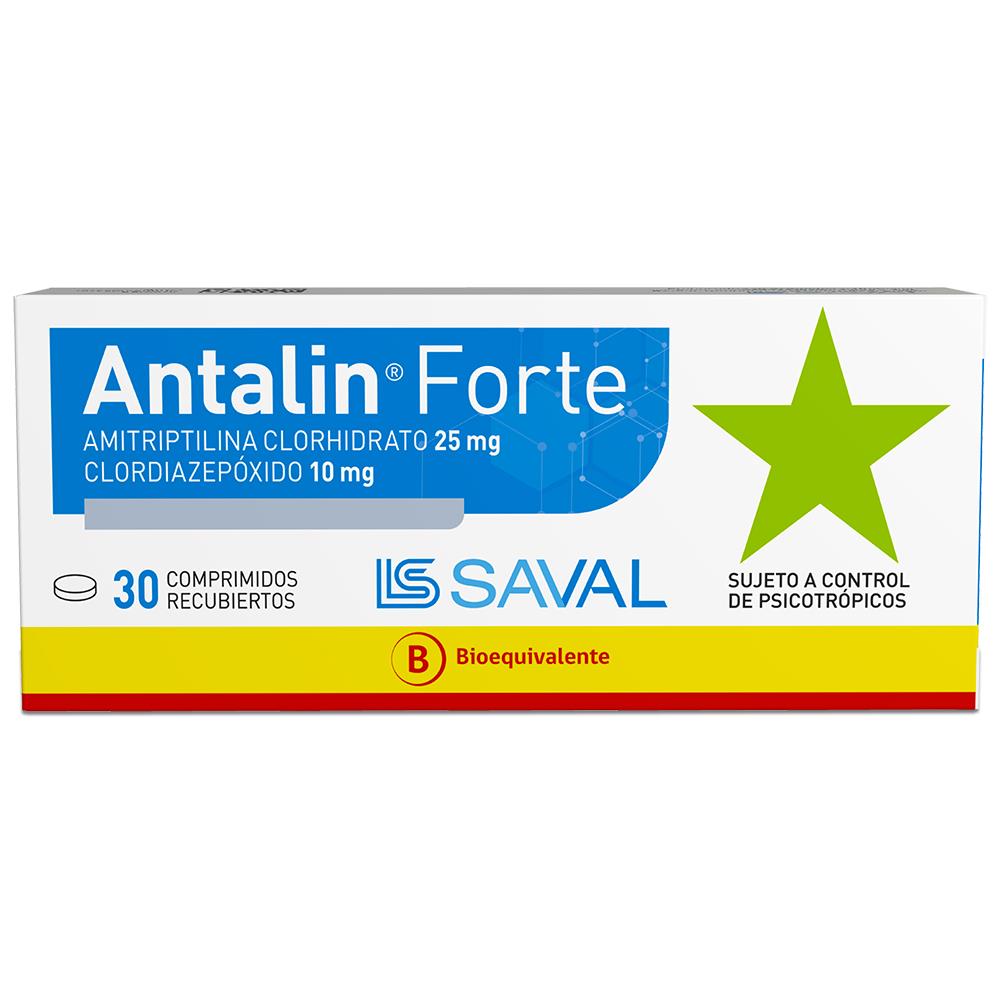 Antalin Comprimidos x 30 (Clordiaz/Amitriptilina)