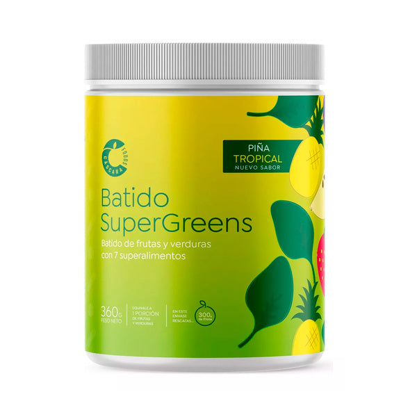 Batido Supergreens Polvo x 360G
