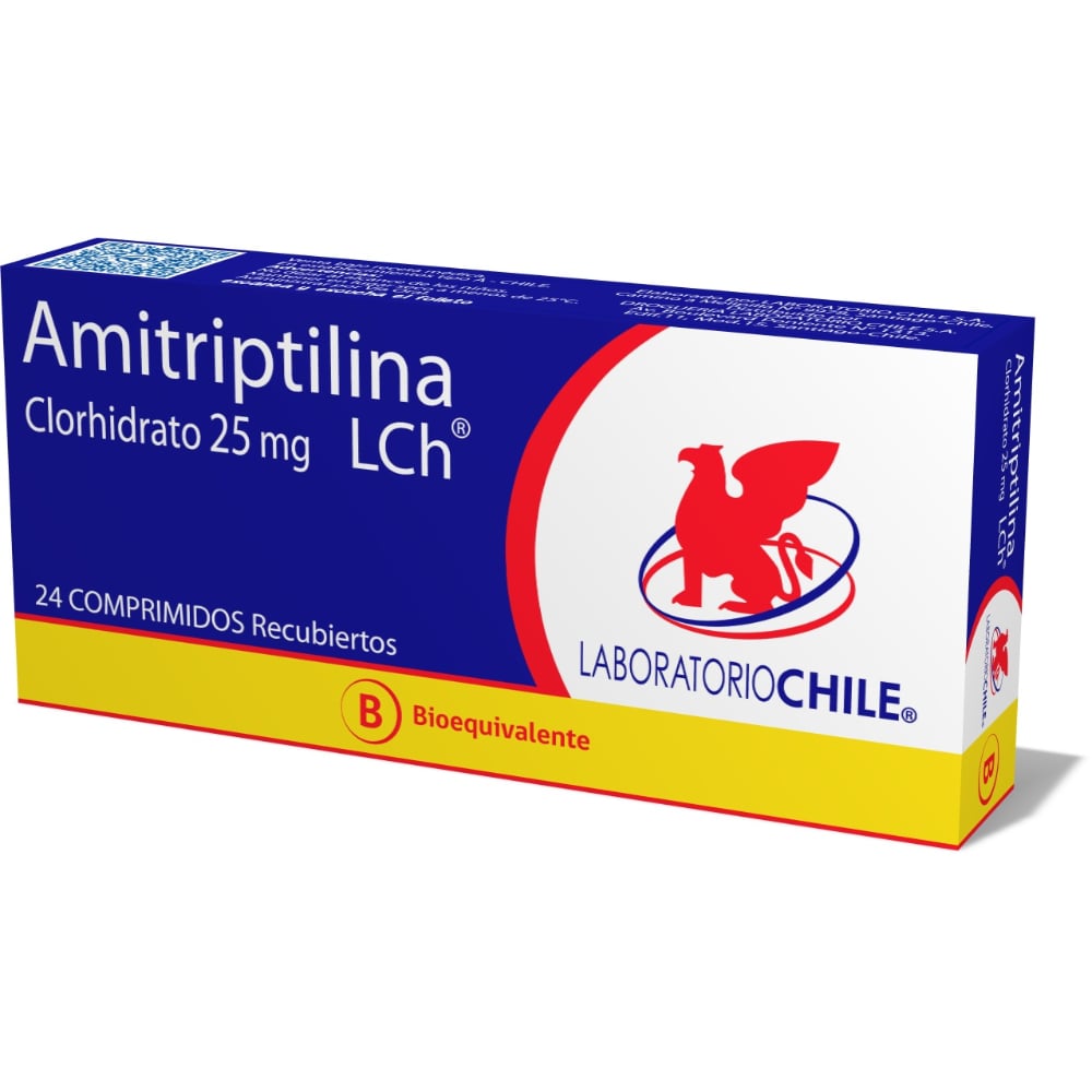Amitriptilina Comprimidos 25 mg x 24 Chile