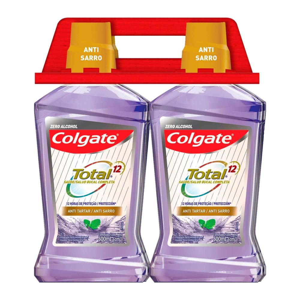 Colgate Enj Bucal Total Anti Tartaro x 500 ml (Enjuagues Bucales)