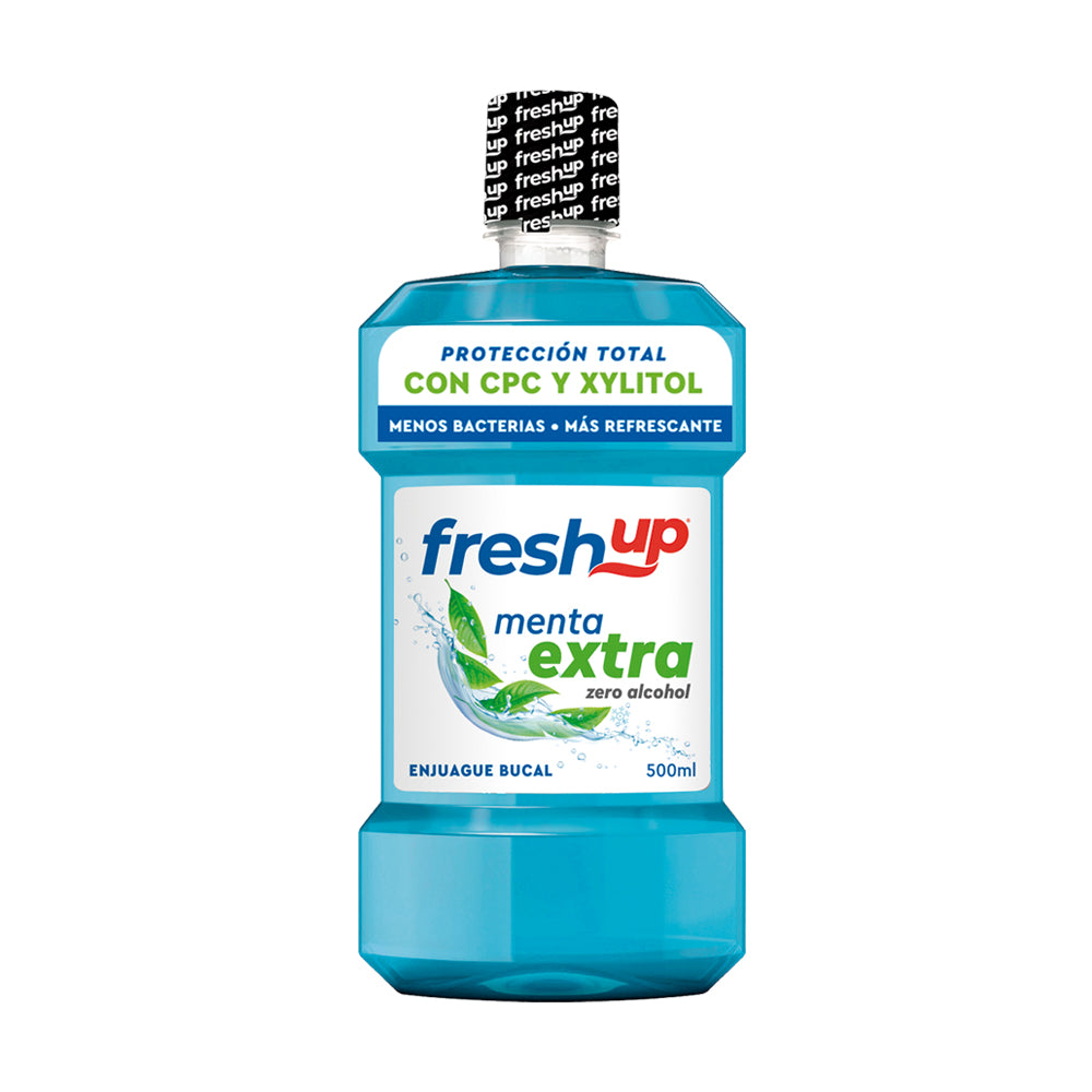 Freshup Enjuague Bucal Menta Zero Alcohol x 250 ml
