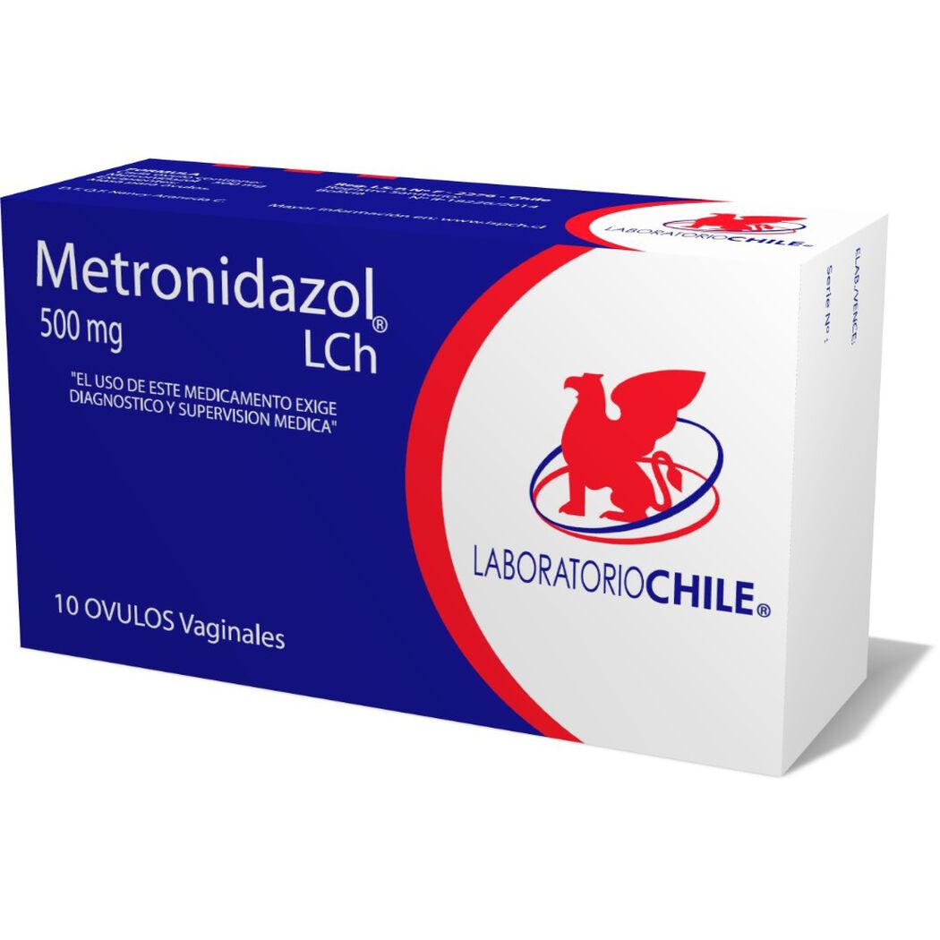 Metronidazol Ovu 500 mg x 10 Chile