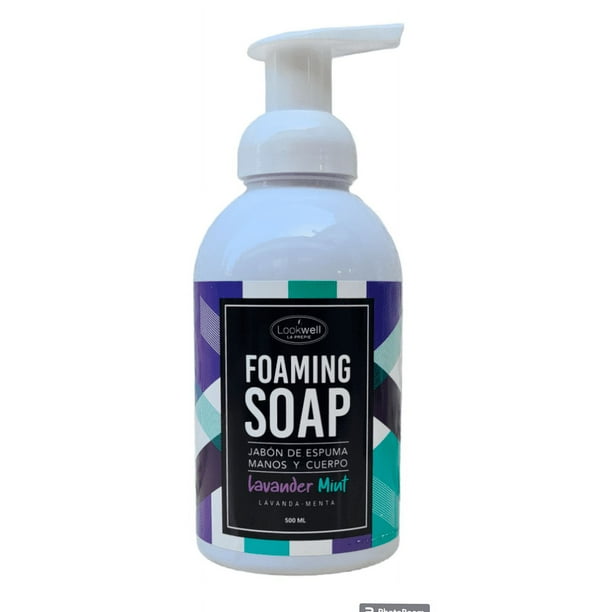 Jabon De Espuma Manos Y Cuerpo Lavanda Menta x 500 ml