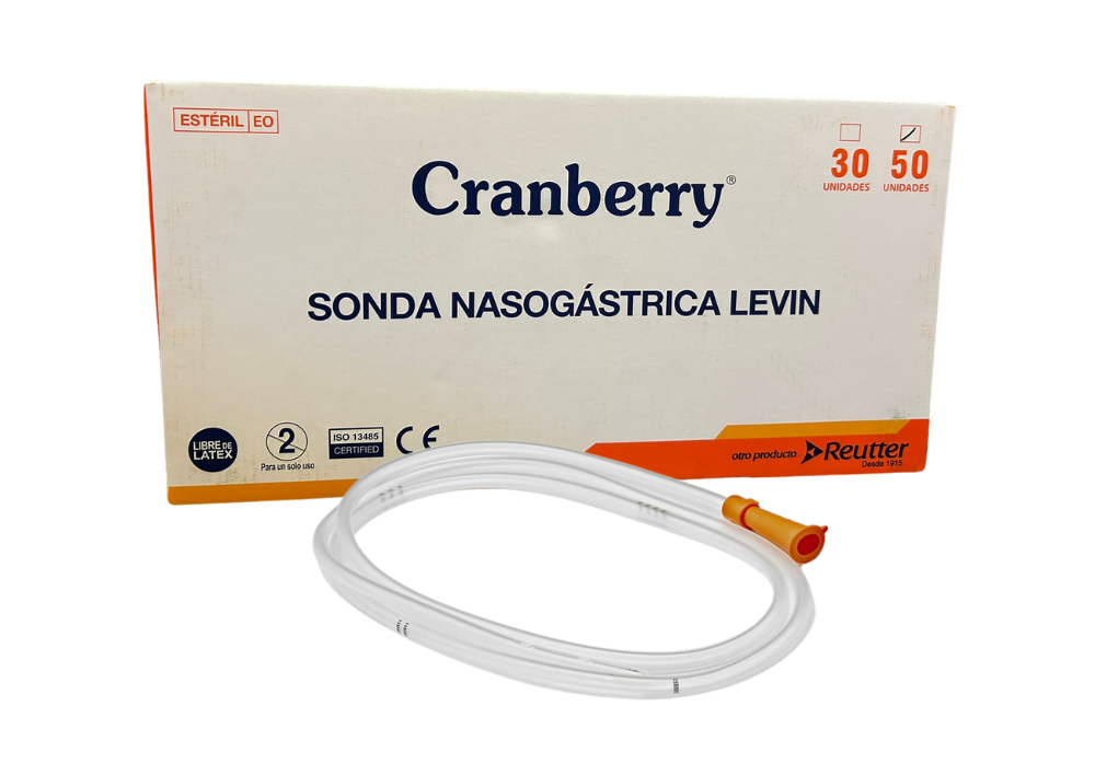 Sonda Nasogastrica Levin Graduada 8 Fr (Sondas)
