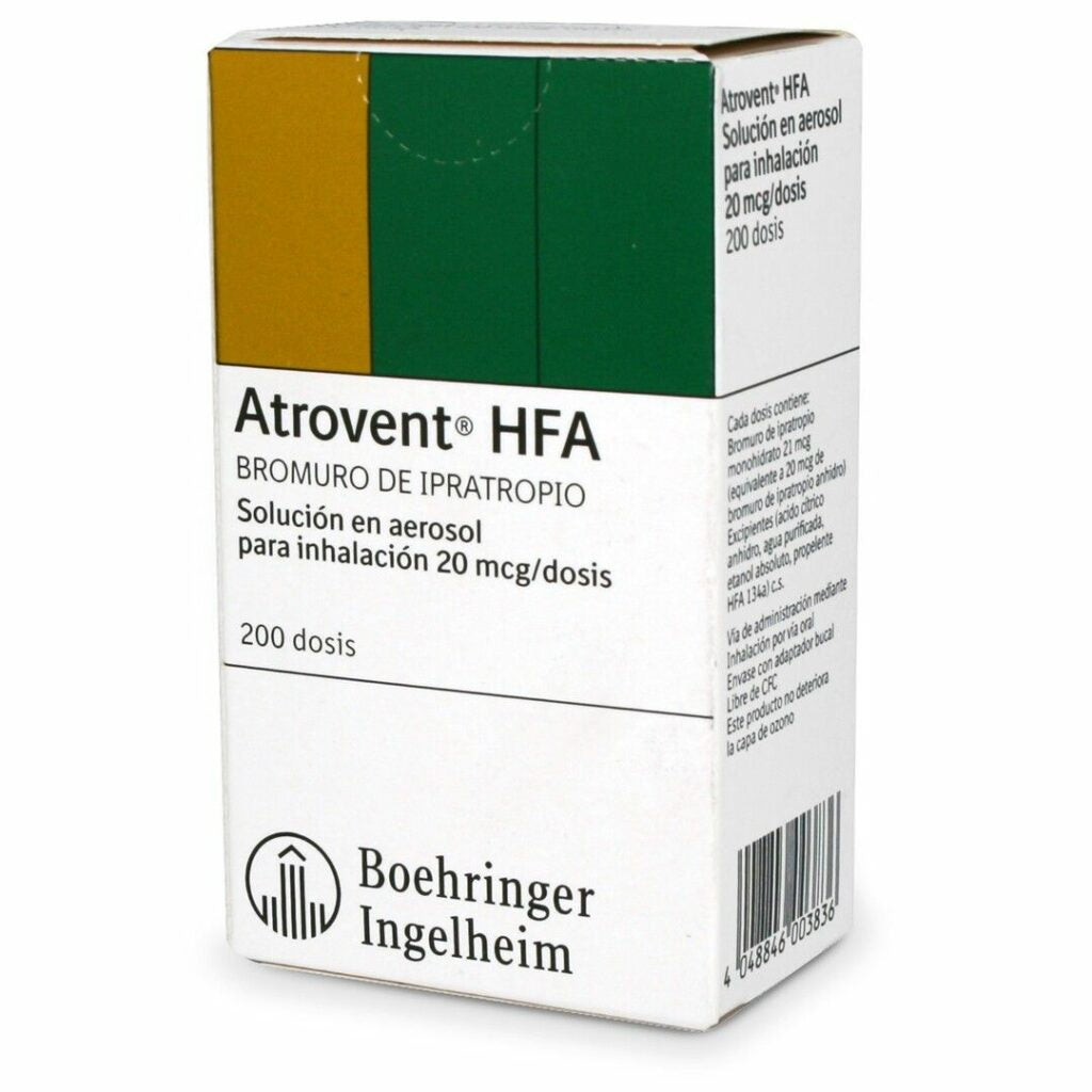Atrovent Hfa Inh x 200 Dss (Ipratropio)