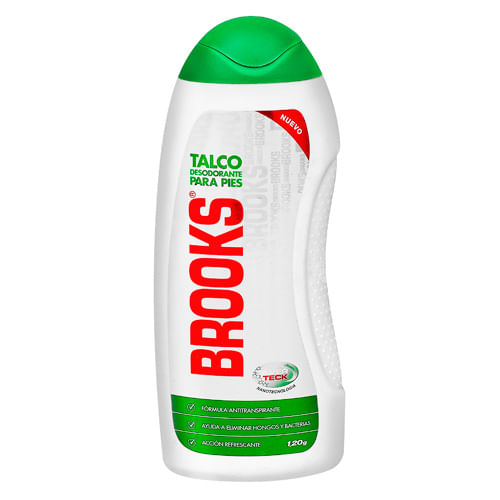 Brooks Talco x 120 Gr (Talcos Y Pomadas)