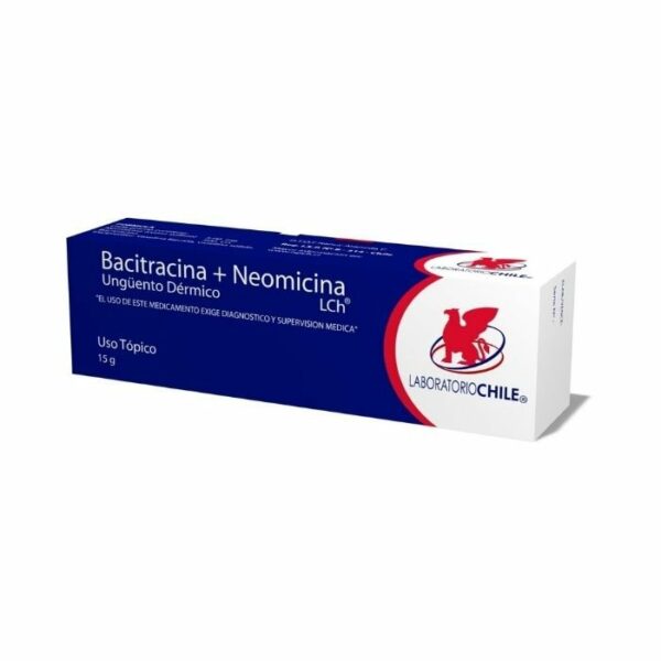 Bacitracina+Neomicina Ungüento x 15 Gr Chile