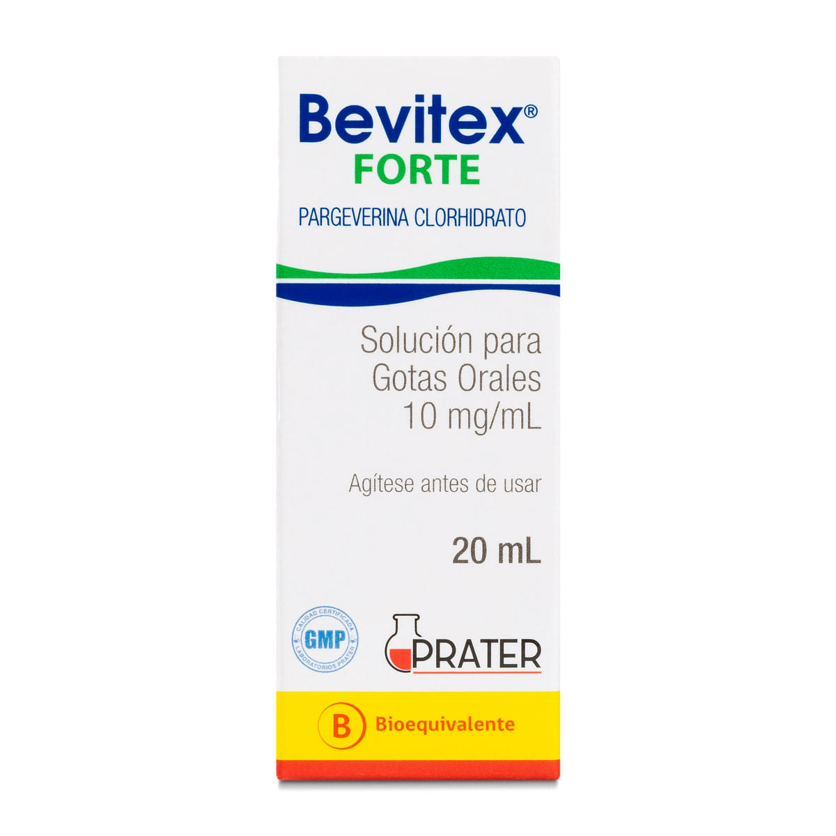 Bevitex Fuerte Gotas 10 mg/ml x 20 ml (Pargeverina)