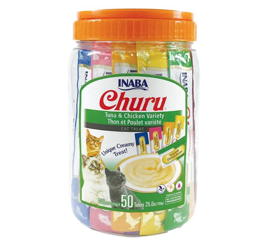 Churu Variedades Atun Y Pollo x 50 Unidades