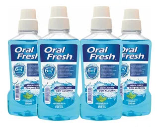 Pack Oralfresh Enjuague Fuerte 2 x 500 ml Maver (Enjuagues Bucales)