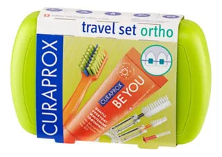 Curaprox Cepillo Dental Kids + Travel Set Naranja (Cepillos Dentales Infantil)