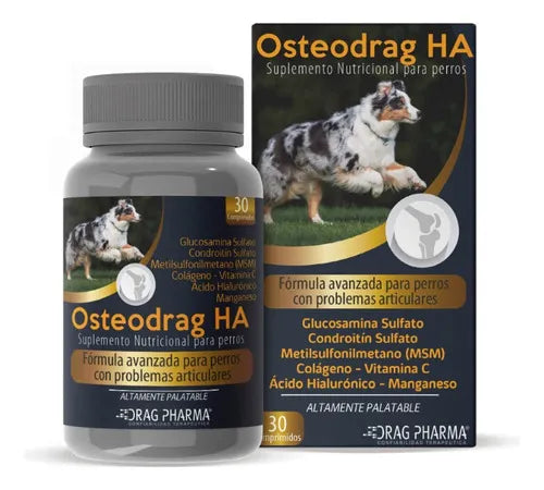 Articularvet Comprimidos x 30 Unidades (Glucosamina + Condroitin + Vitamina E + Acido Hialuronico)