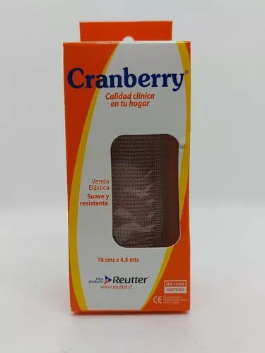 Cranberry Venda Elastica Piel 10 Cm x 4,5 Metros x 1 Unidades (Vendas)