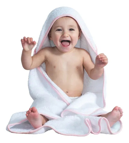 Bambino Toalla Capucha Rosada (Ropa De Bebe)