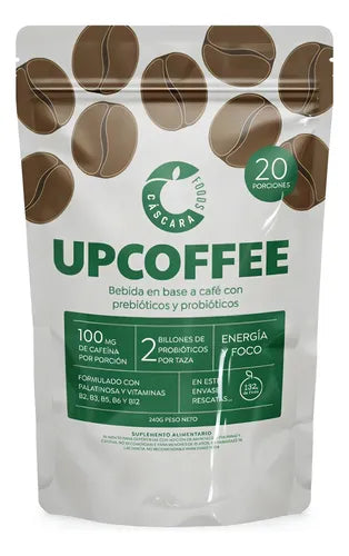Upcoffee Prebiotico Probiotico Energia Polvo x 240Gr