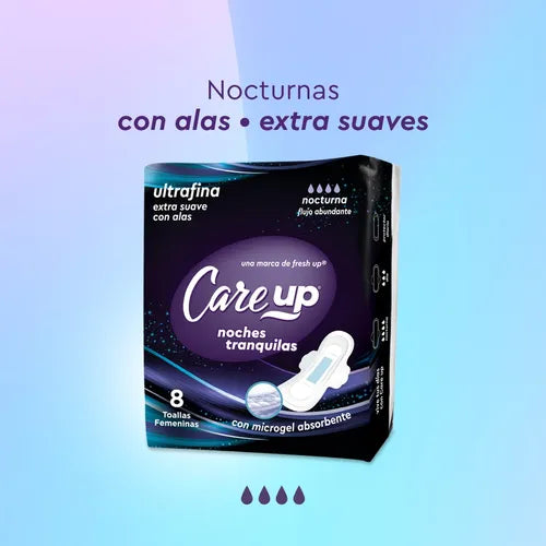 Toalla Higienica Nocturna Ultradelgada Con Alas x 8 Unidades