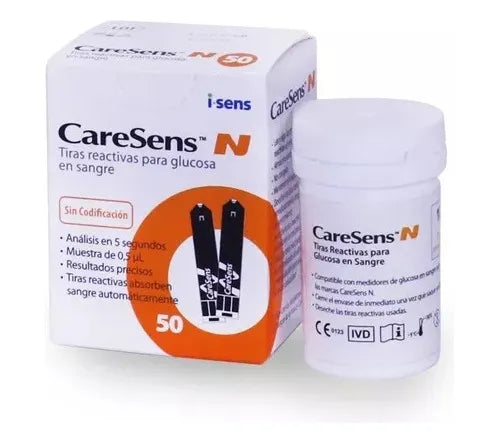Tira Reactiva N x 50 Unidades Caresens