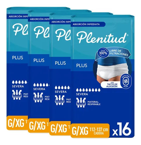 Plenitud Pants Premium Comf G/Xg x 7 Unidades