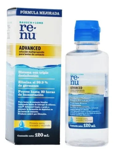 Renu Advanced Solución x 120 ml (Solucion Lentes Contacto)