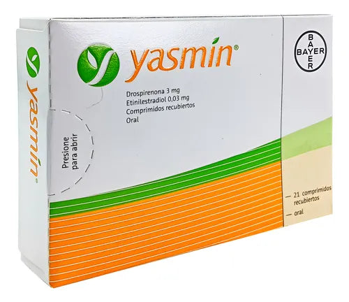 Yasmin Comprimidos x 21 (Drospirenona/Etinilestradiol)
