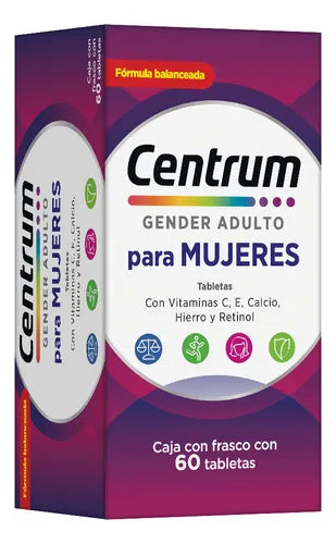 Centrum Mujer Comprimidos x 30 (Vit/Min)