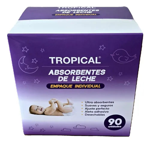 Absorbente De Leche Tropical x 90 Unidades (Absorbentes)
