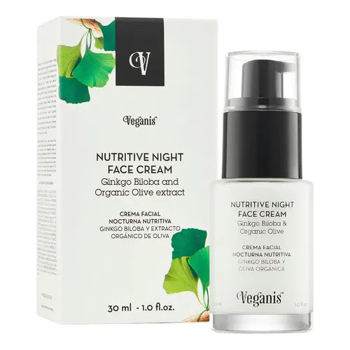 Veganis Crema Facial Nocturna Nutritiva x 30 ml