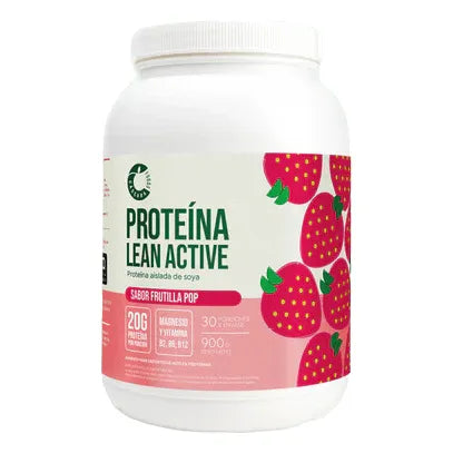 Proteina Lean Active Frutilla Pop x 900Gr Cascara Foods