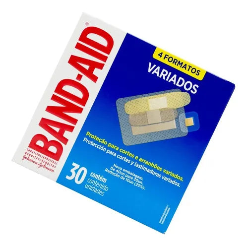 Band Aid Curativo Transparente x 40 Unidades (Parche Curita)