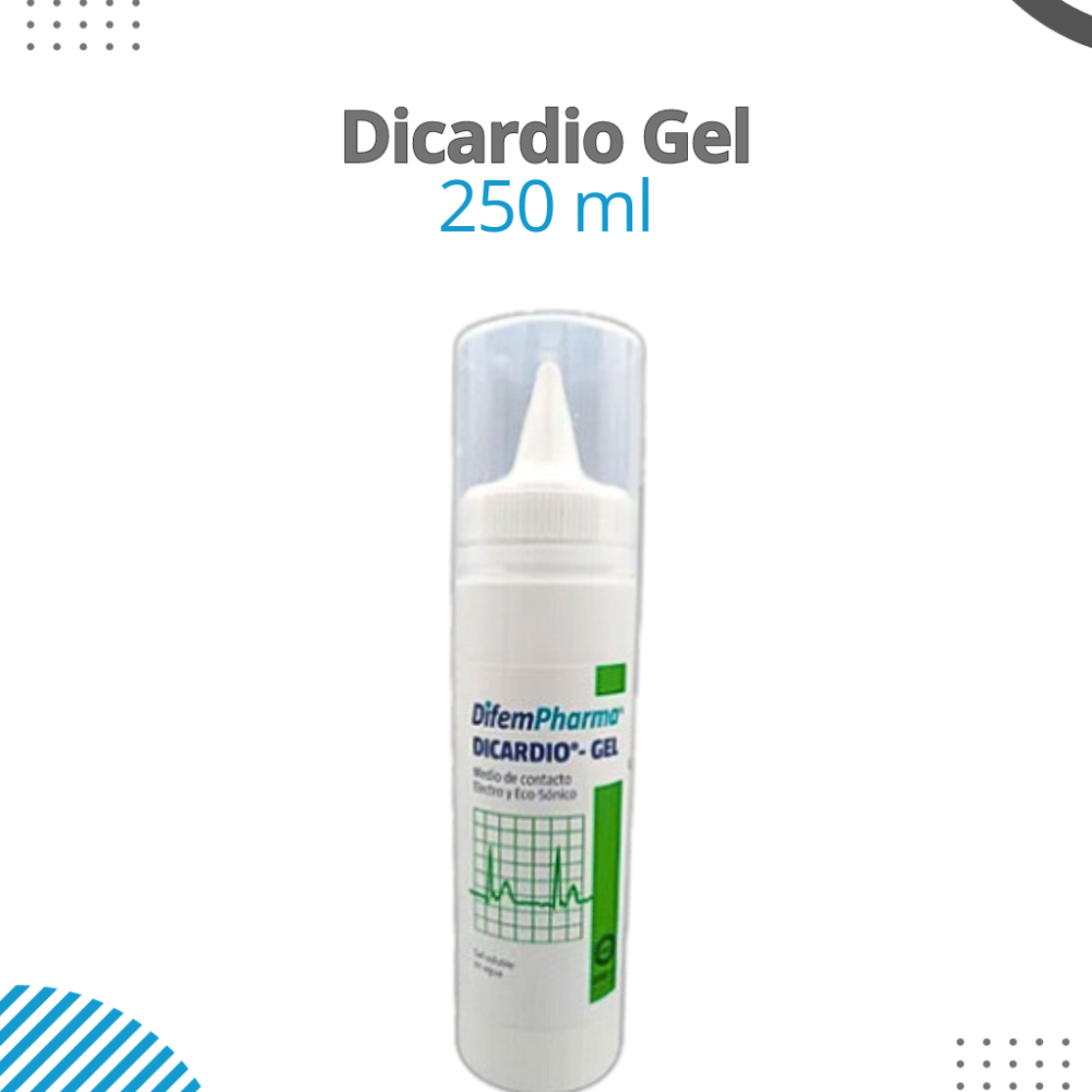 Dicardio Verde Gel x 250 ml (Gel Ultrasonido)