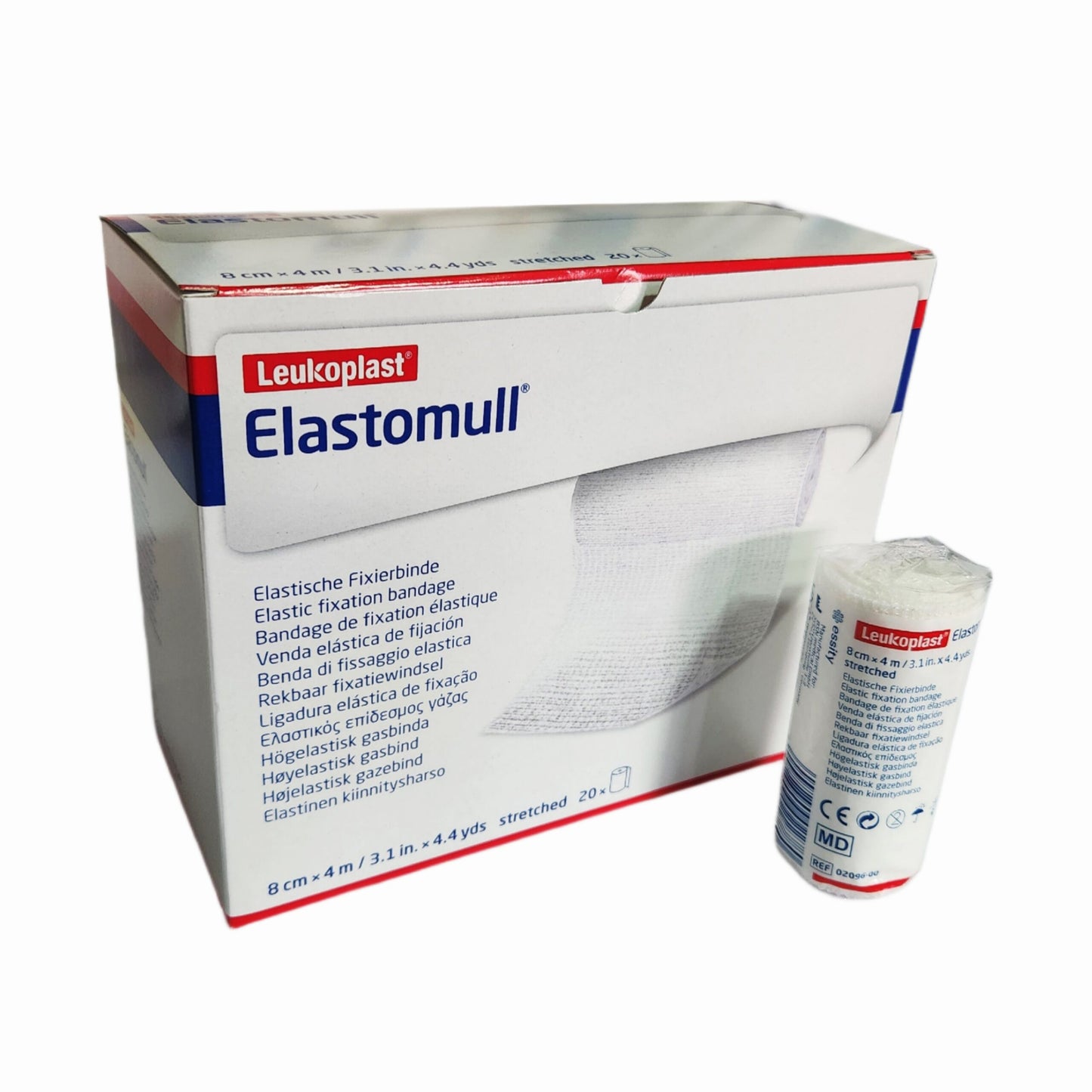 Elastomull Venda Gasa 12 Cm x 4 Metros x 20 (Vendas)