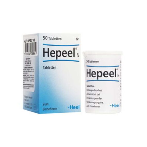 Hepeel Comprimidos x 50 Heel (Chelidonuim Majus / Chinchona Pubescens / Citrullus Colocynthis / Lycopodium Clavatum / Myristica Fragans)
