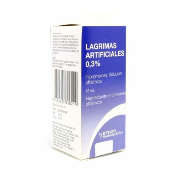 Lagrimas Arti Solución Oftálmica 0,3% x 15 ml Et (Lagrimas Artificiales)