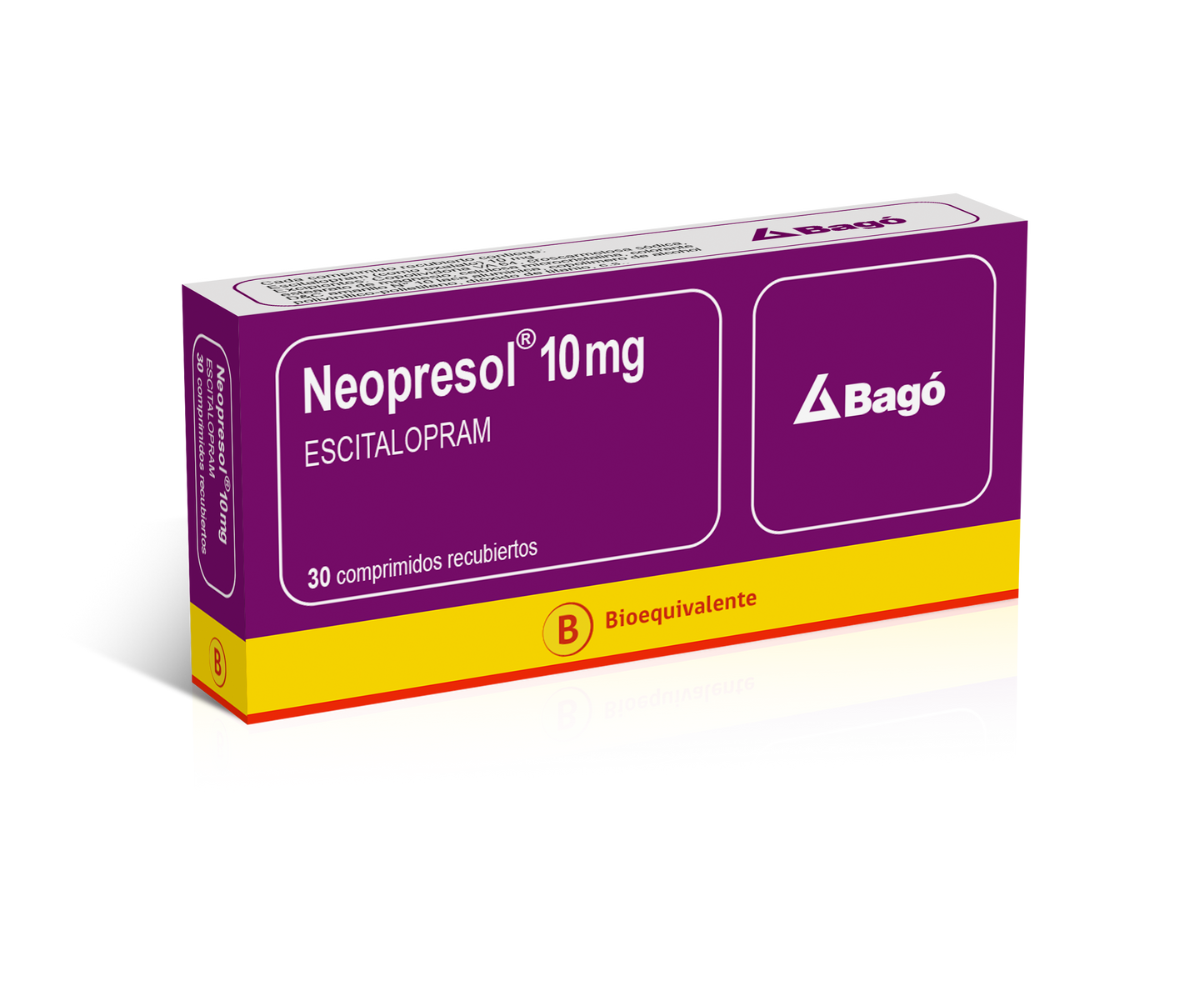 Neopresol Comprimidos 10 mg x 30 (Escitalopram)
