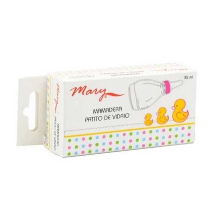 Patito Vidrio Blanco x 35 ml (Mamaderas)