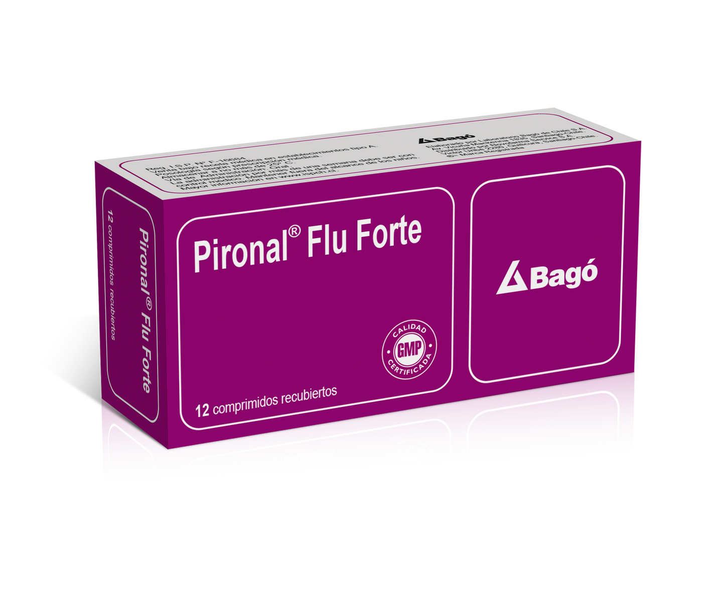 Pironal Flu Fuerte Comprimidos x 12 (Ibuprofeno/Pseudoefedrina)
