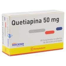 Quetiapina Lp Comprimidos 50 mg x 30 Ascend